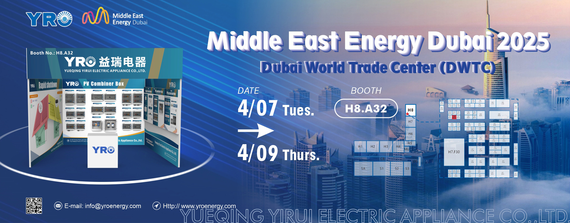 YRO prezentuje na Dubai Energy Expo