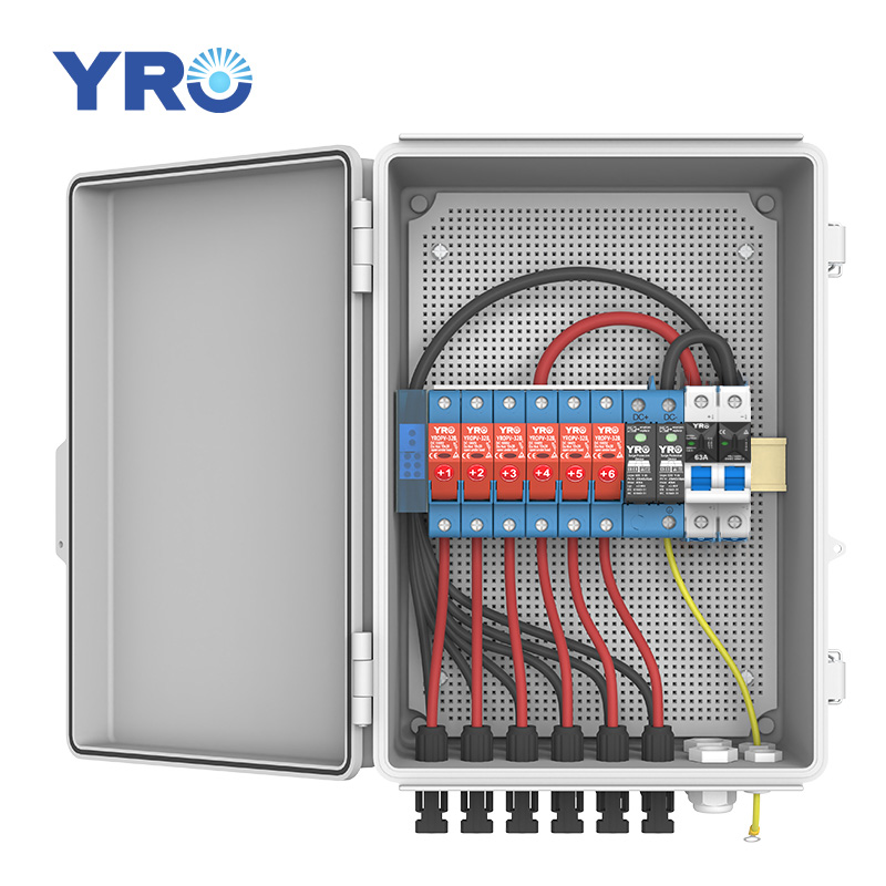 Skrzynka rozdzielcza ABS 6 na 1 na 500 V DC