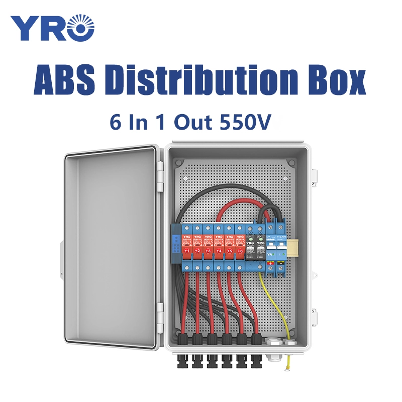 6 w 1 z 550 V DC Dystrybucja ABS